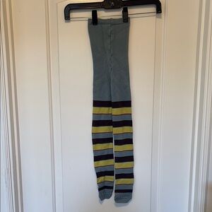 Matilda Jane Blue and Yellow Striped Tights